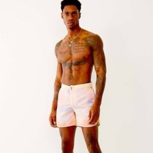 True Religion Men’s Tie Dye Board Shorts, sz 36